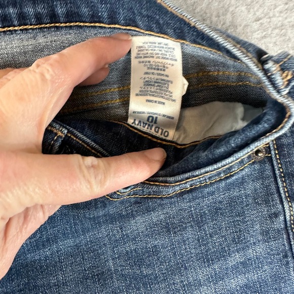Old Navy The Sweetheart Bootcut Jeans Medium Wash Blue Womens Size 10 Mid 33x32 - Picture 3 of 9